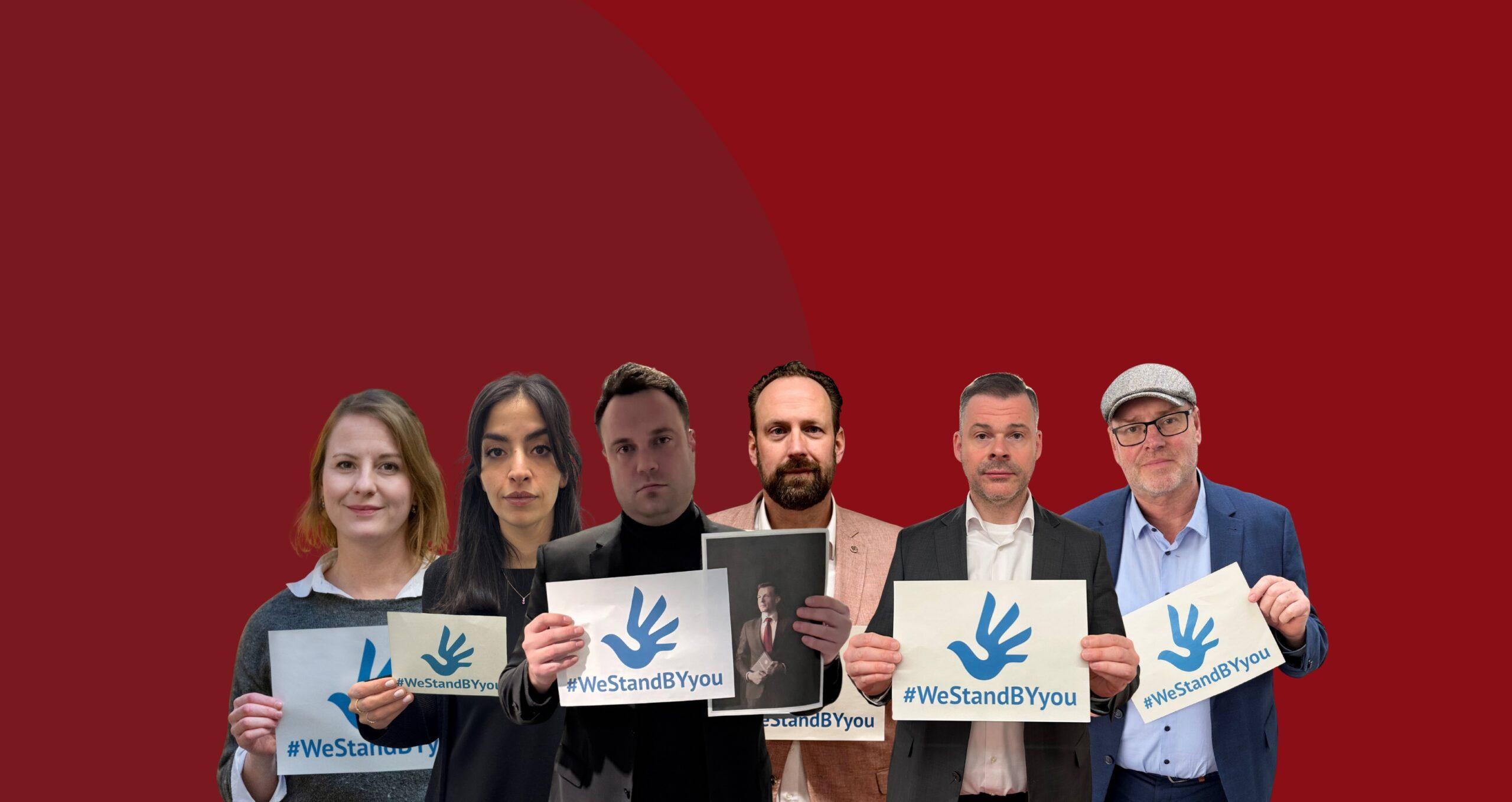 #WeStandBYyou: 6 members of the Social Democratic Party of Germany become godparents